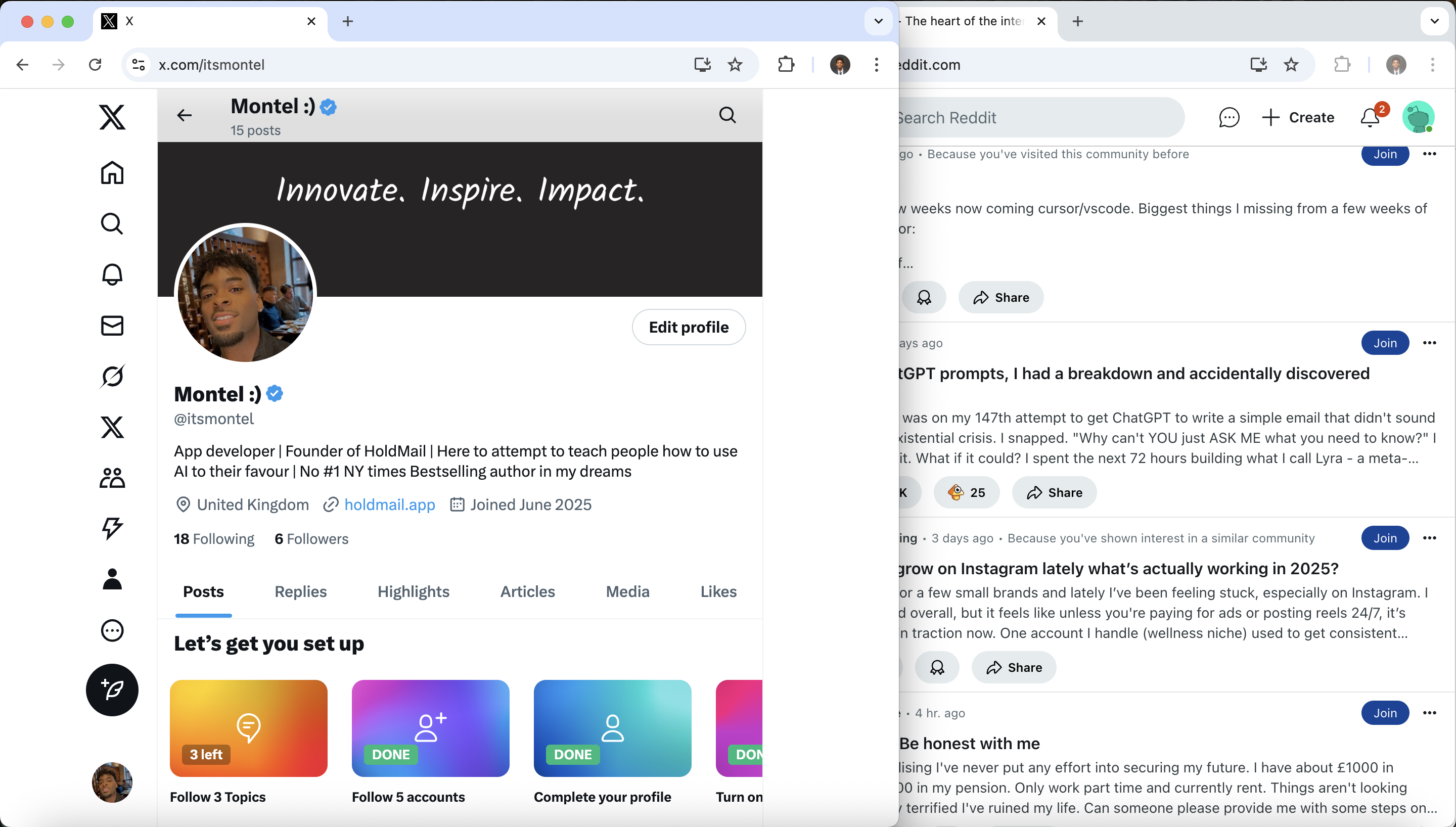 Browser without Mosaic showing cluttered, misaligned windows